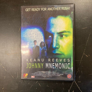 Johnny Mnemonic DVD (VG+/M-) -toiminta/sci-fi-